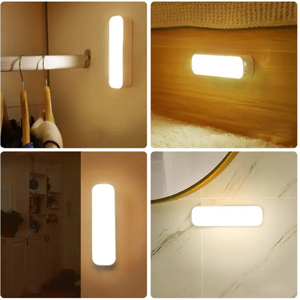BrightGuard | Luminaire mural sans fil à capteur de mouvement LED rechargeable par USB
