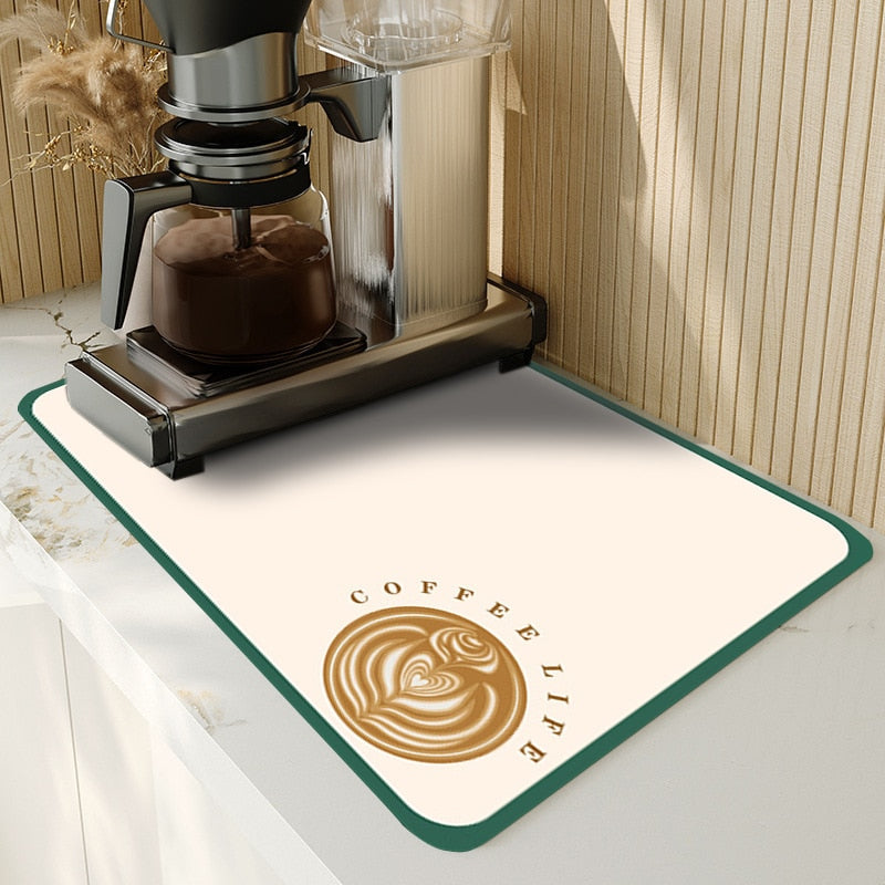 Absorbmat Premium - Le Tapis de Cuisine Parfait pour Vaisselle Sèche et Sûre