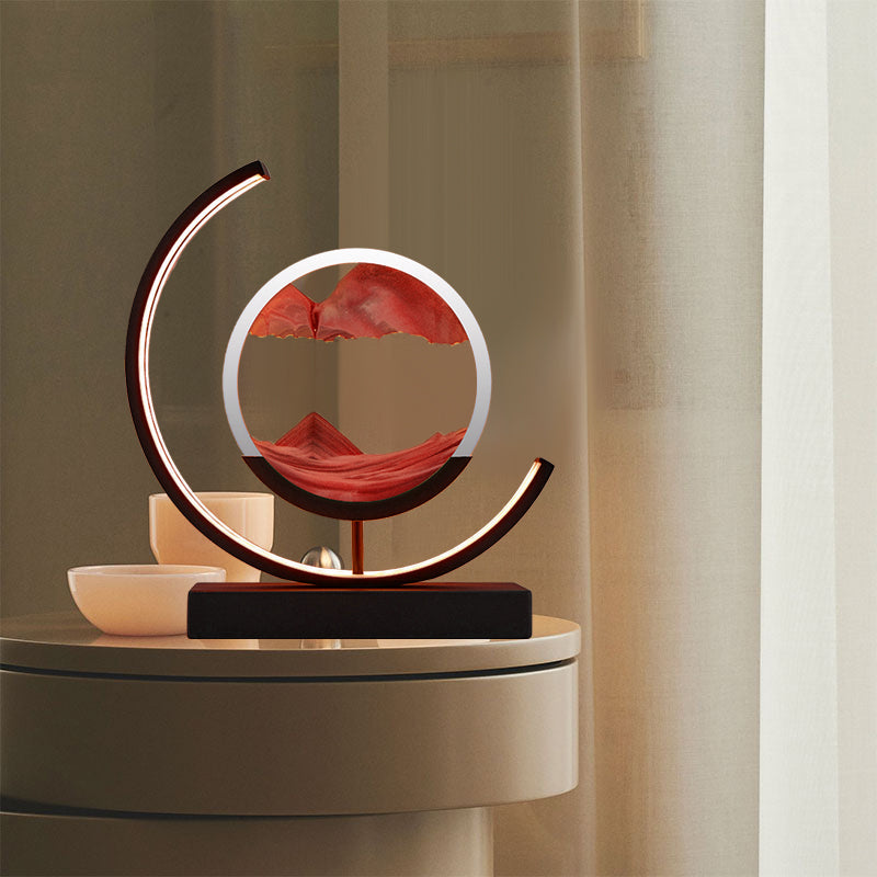 3D-LED-Lampe "Sables du Temps"