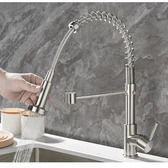 DualFlow – Robinet de cuisine à double sortie