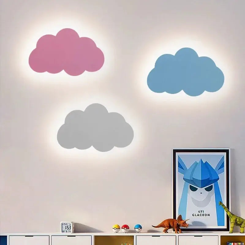 Applique Cloud on the Wall