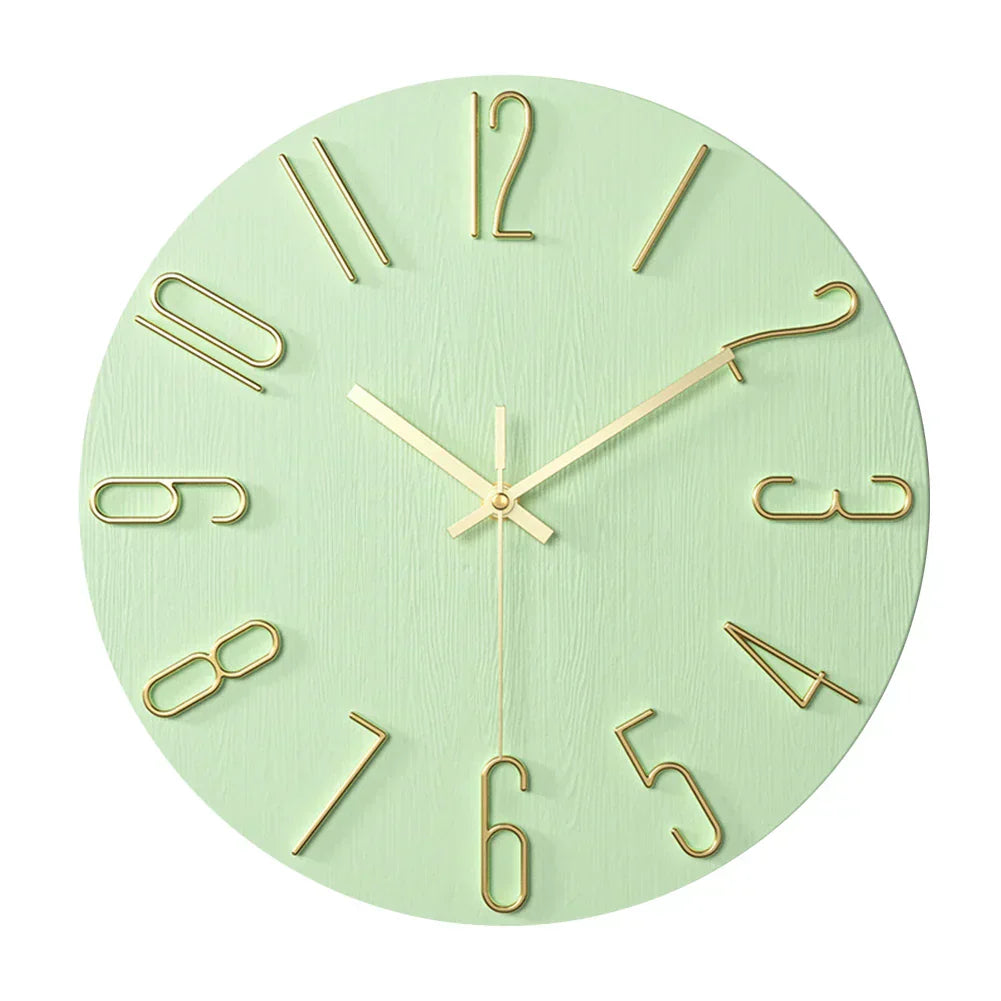 Elegant Wall Clock Floroux | Chic Design for Modern Decor | Decorative Wall Decoration