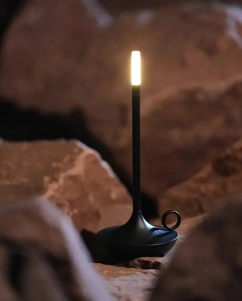 LumièreÉlégante - Lampe de Table Bougie Rechargeable avec Contrôle Tactile