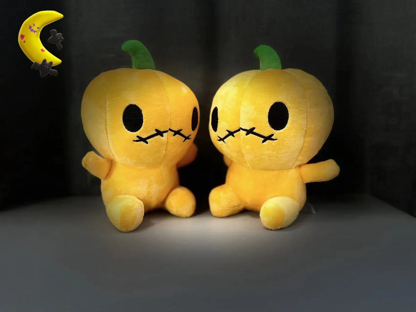 Floroux - Coussin Douillet en Citrouille pour Décoration d'Halloween