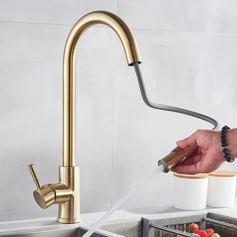 FlowMaster – Robinet de Cuisine Luxe avec Fonction de Rotation à 360°