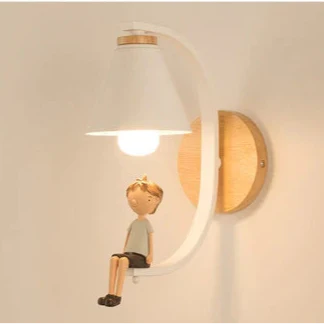 Lampe murale brillante et ludique