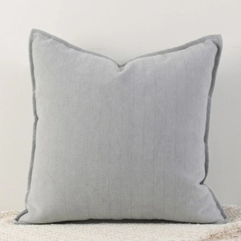 ChenilleCozy – Housse de coussin simple pour la décoration de la maison et de la chambre