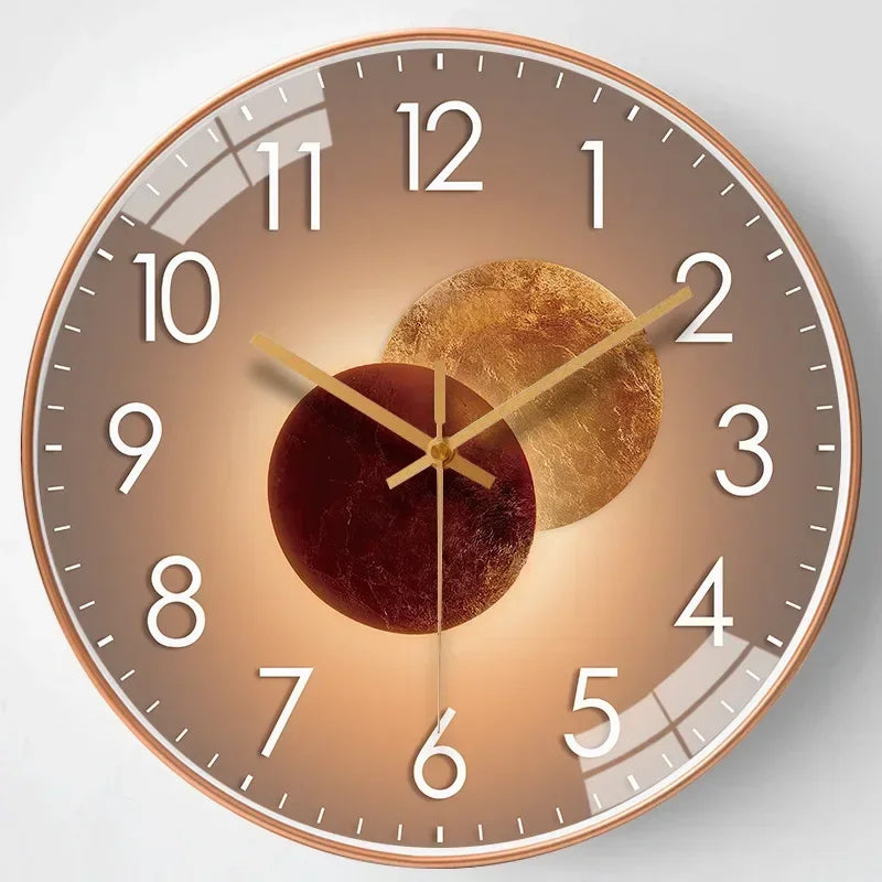 Floroux Horloges murales SilentTime - Design classique et élégant