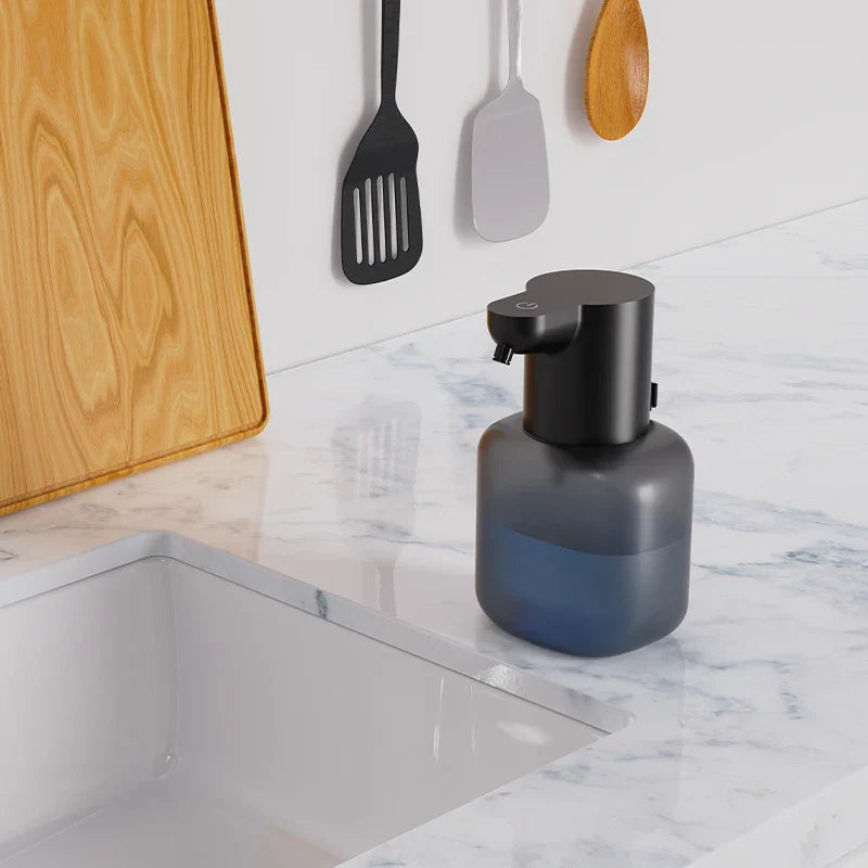 Distributeur de savon Smart P6 - Mousse automatique, spray alcool et hygiène sans contact