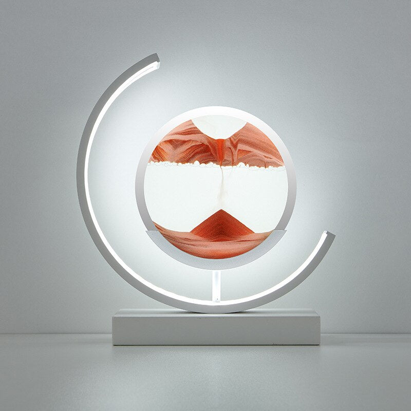 3D-LED-Lampe "Sables du Temps"
