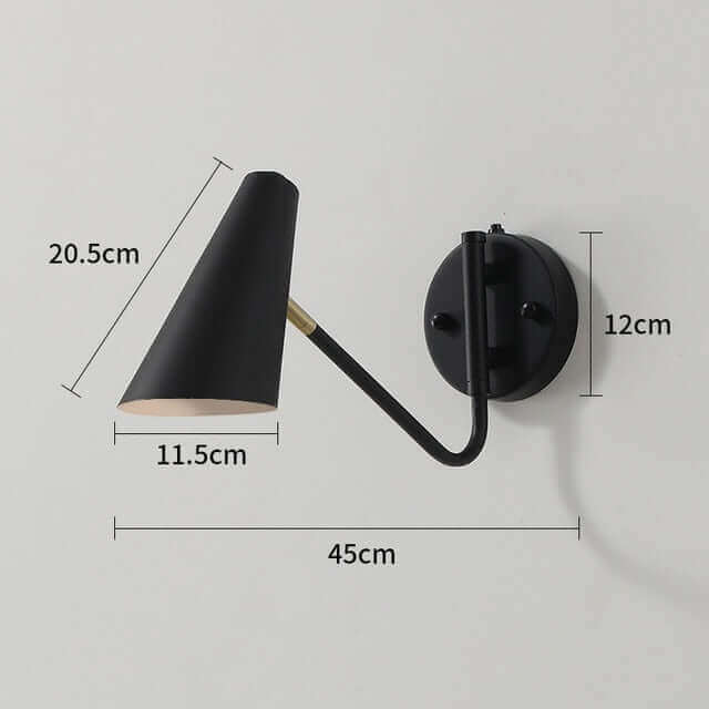 Applique murale LED à bras long Swing