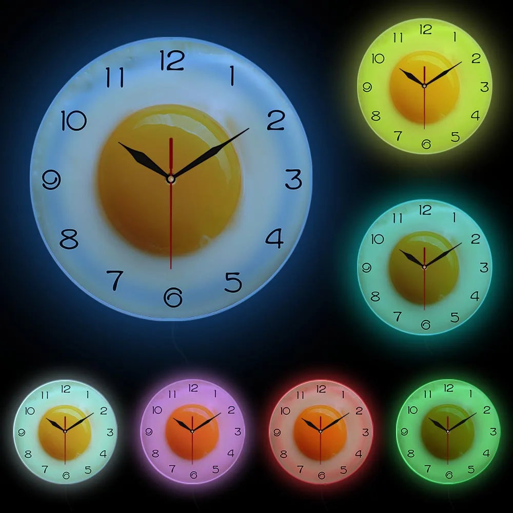 SunnySide Horloge - Unique Horloge Murale 3D de Cuisine