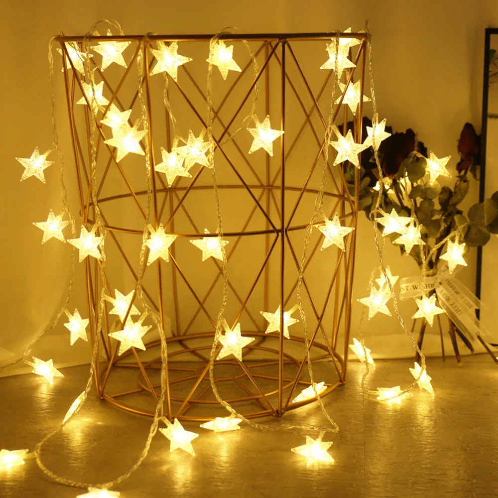 Guirlande lumineuse extérieure LED - Ampoules brillantes pour mariage, fête, Noël et décoration de jardin - Options chaudes/froides/multicolores
