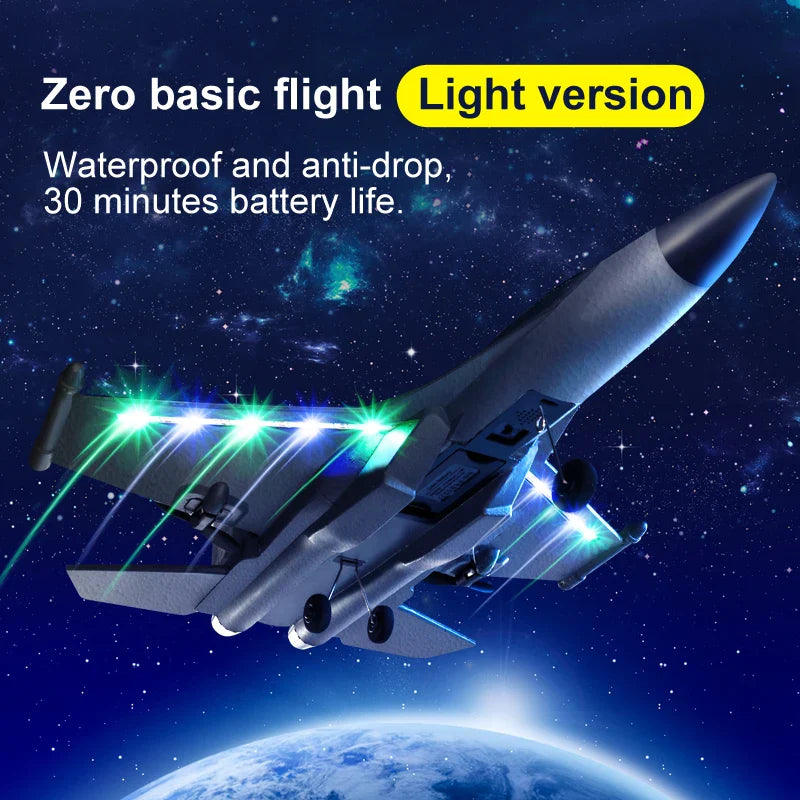 Planeur en mousse RC pour débutants 3 canaux - Avion électrique à lancer à la main, plaisir en extérieur