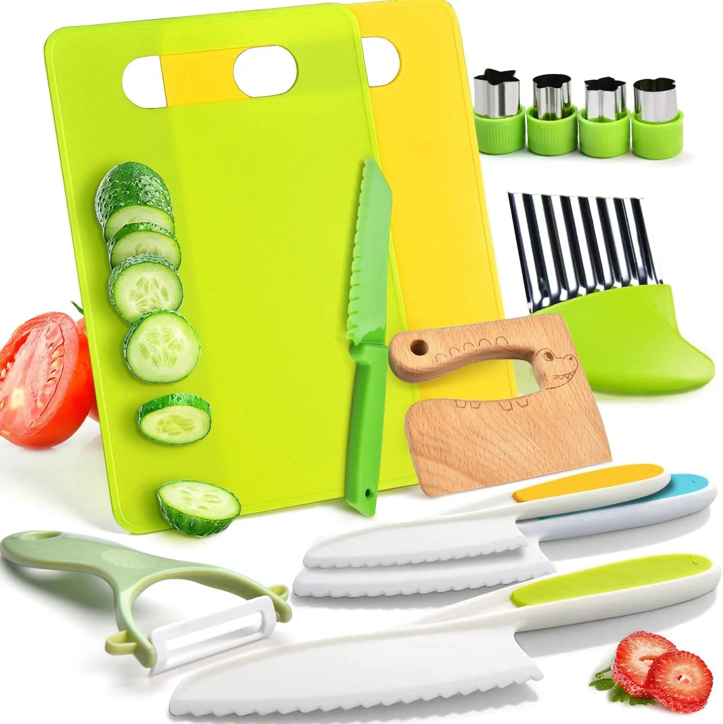 Montessori | 13 en 1 ensemble de cuisine pour enfants
