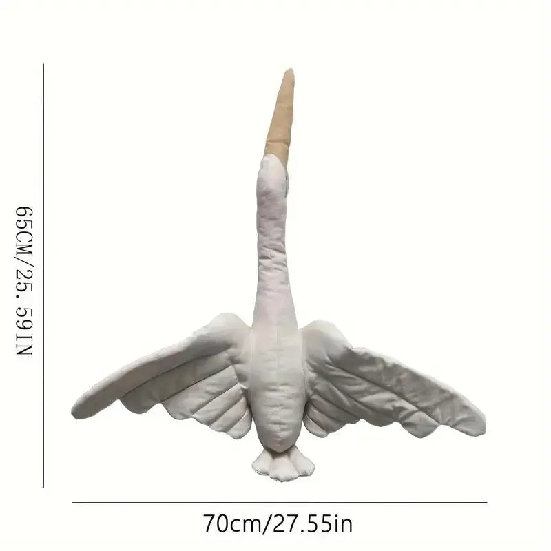 Jouet en peluche Cygne suspendu | Belle décoration pour la chambre des enfants