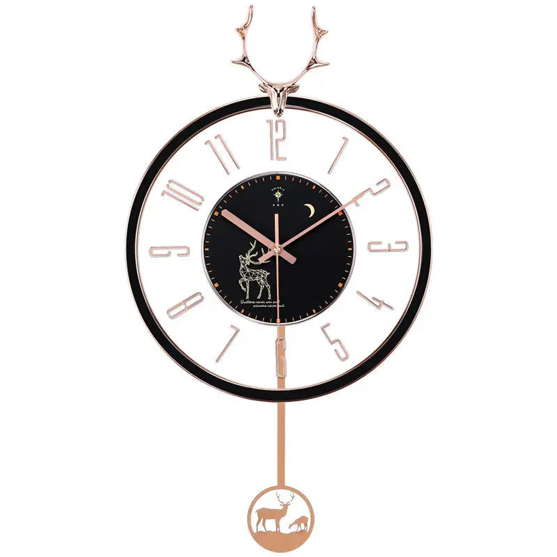 Horloge LuxeNord - Horloge Murale Silencieuse et Élégante