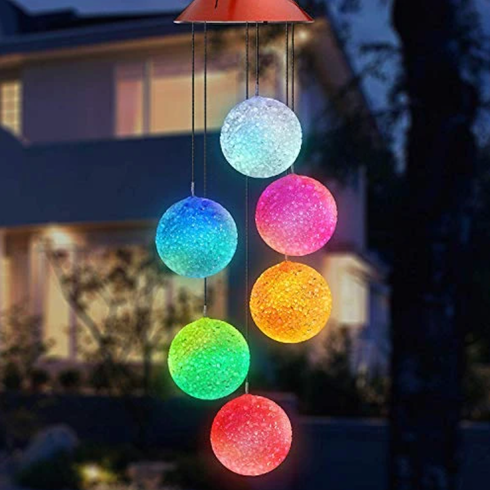 Jardin Enchanté – Éclairage de Jardin en Cristal Changement de Couleur