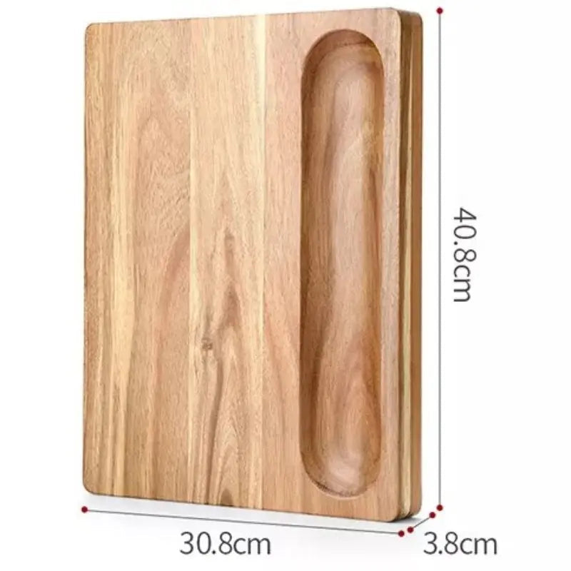 Floroux | Planche à Découper en Bois d’Acacia | Double Face