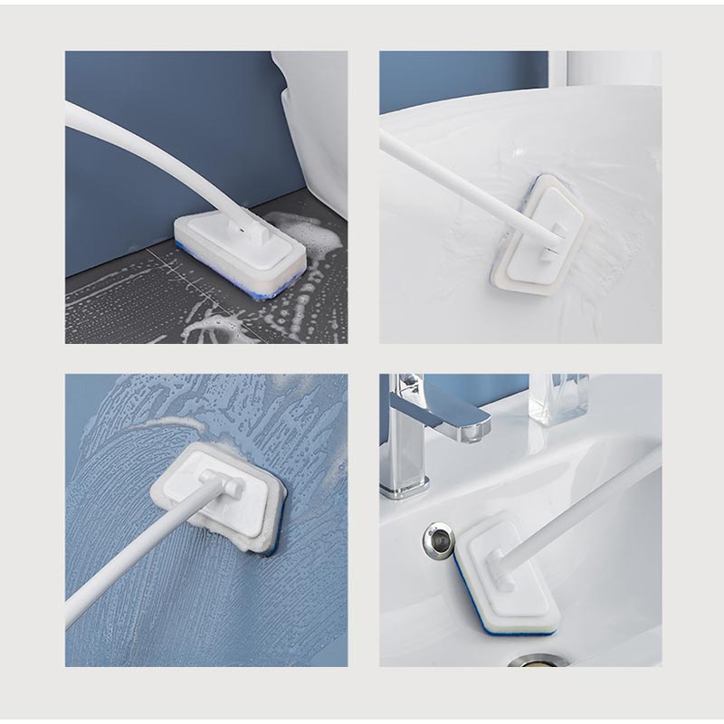 CleanEase Brosse – Nettoyage Efficace des Murs de Salle de Bain