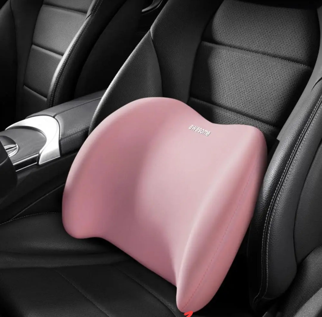 Coussin de soutien lombaire en mousse à mémoire 2 pièces pour voiture