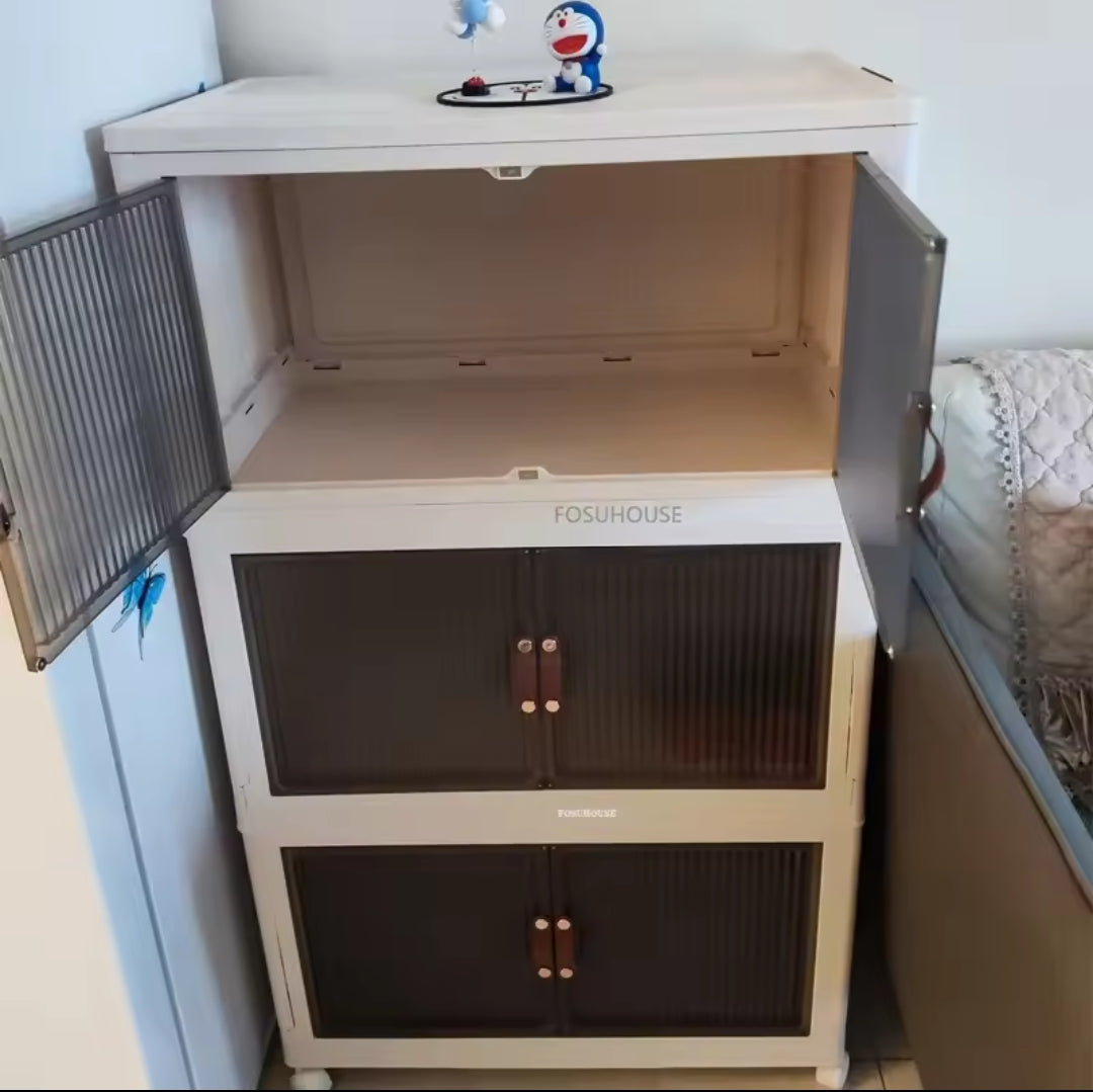 Ensemble de 2 boîtes de rangement pliables