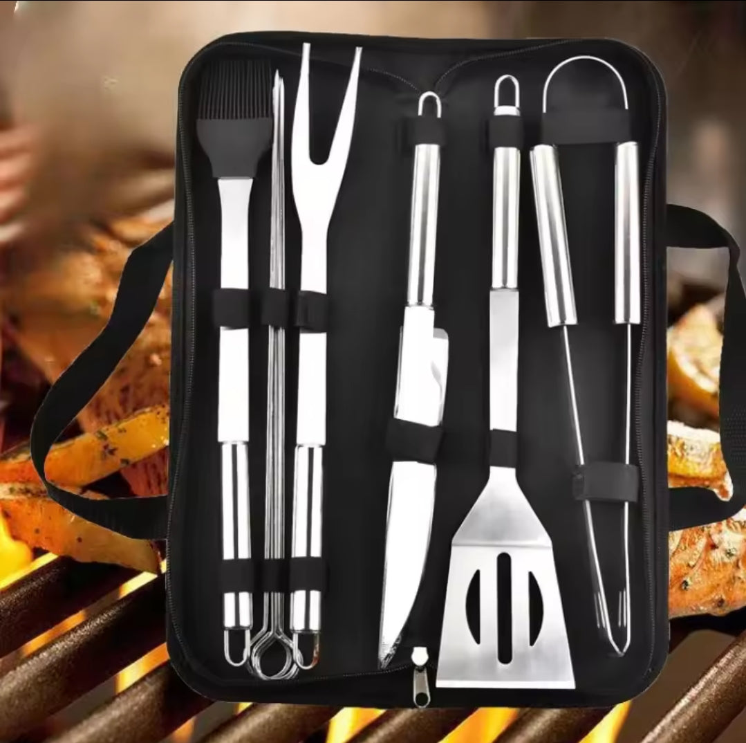 Set d'outils de barbecue 5Pc avec un sac