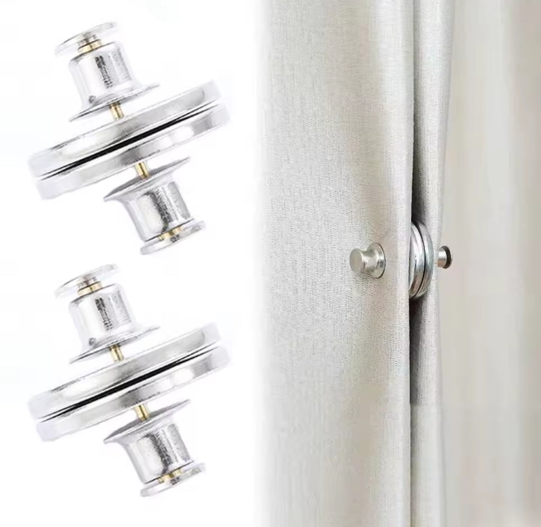 6 Paires de supports de rideaux