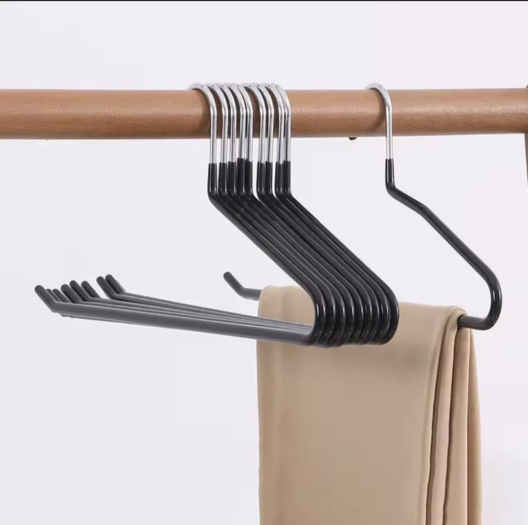 Cintres à Pantalons en Acier Inoxydable