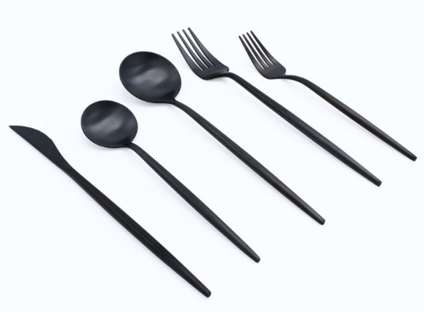 Ensemble de Couverts en Acier Inoxydable de Luxe : Dîner Élégant pour Toute Occasion