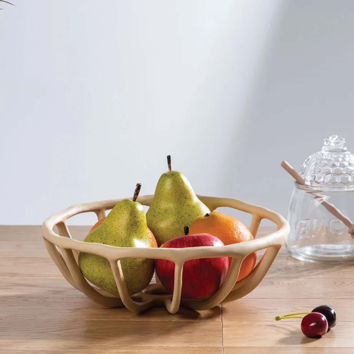 Bol à fruits en résine élégant