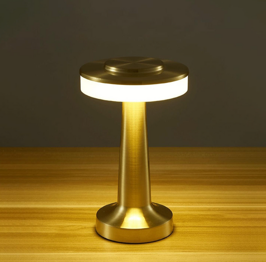 Lampe de table LED sans fil à batterie avec variateur via écran tactile