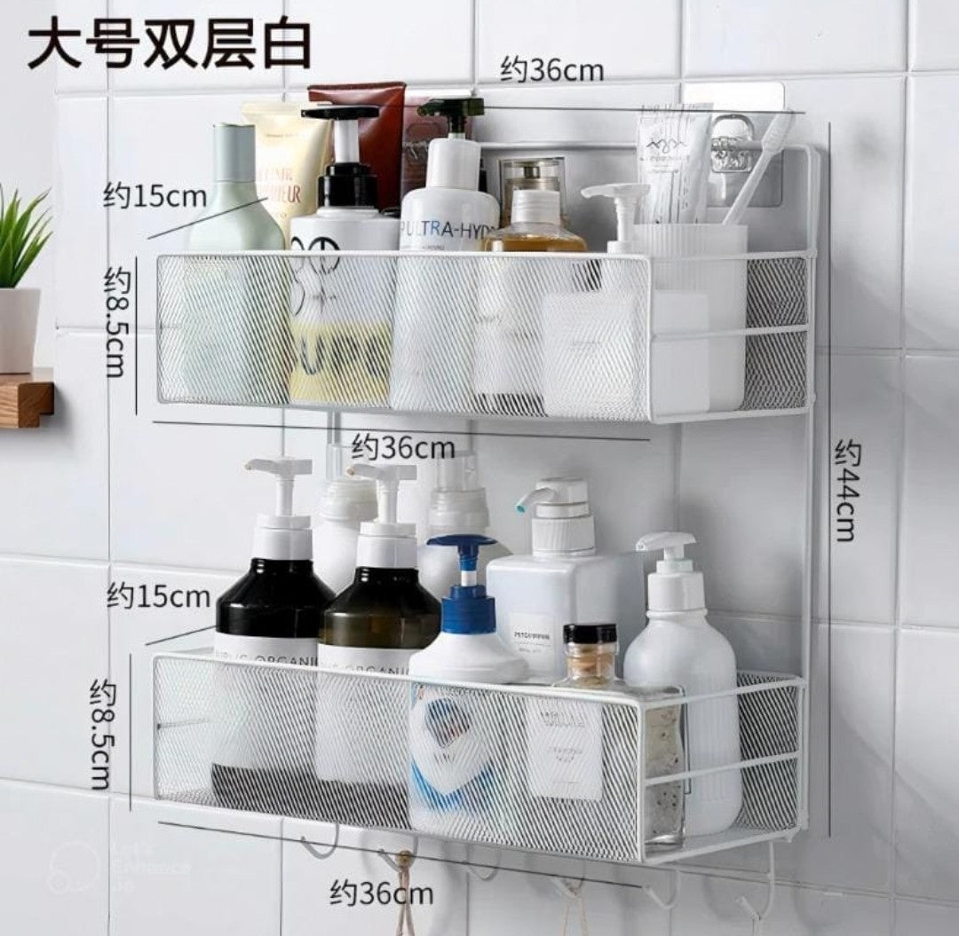 Organisateur de salle de bain/Étagère de rangement de salle de bain