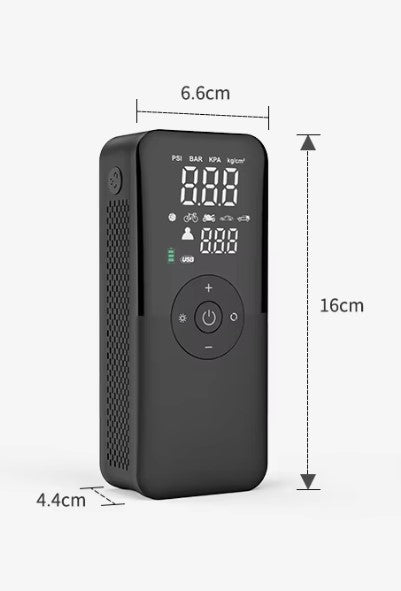 Pompe à air de pneu rechargeable - Puissance maximale pour chaque aventure