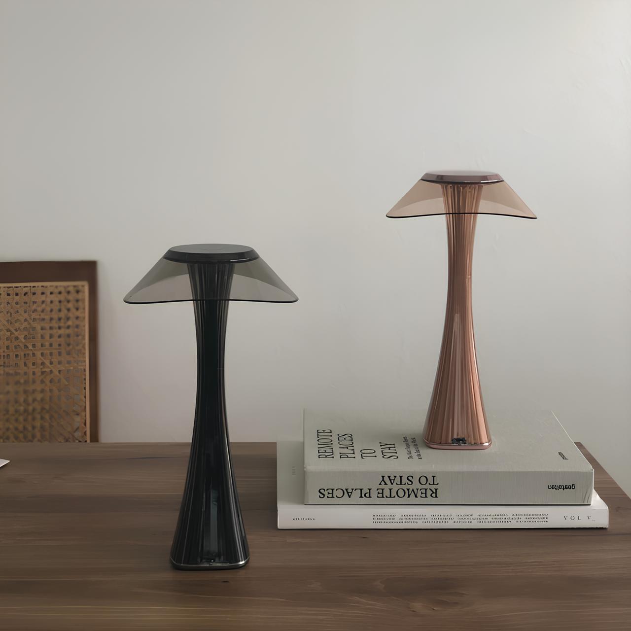 Lampe Flare Sculptée | Lampe de Table LED Nordique