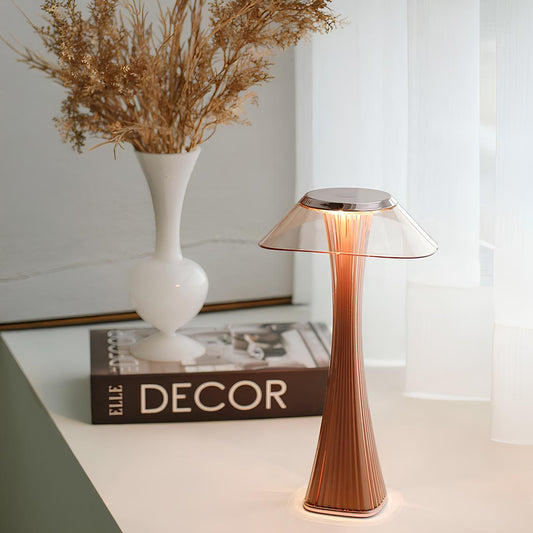 Lampe Flare Sculptée | Lampe de Table LED Nordique
