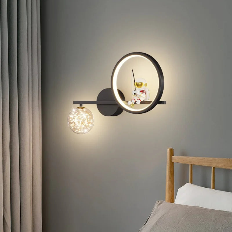 Applique murale Space Sconce projecteur d'étoiles en métal