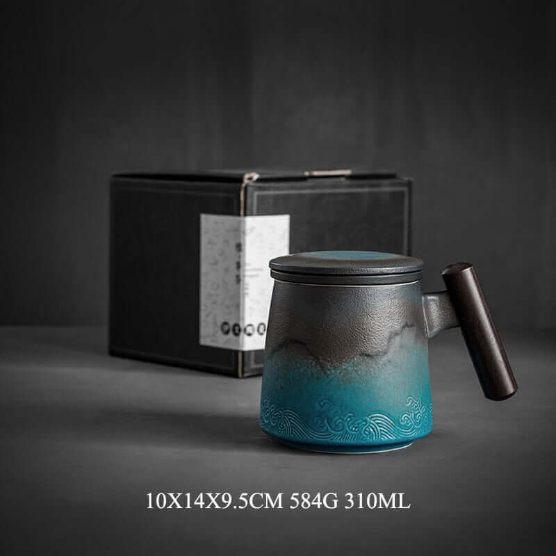 Tasse traditionnelle avec couvercle