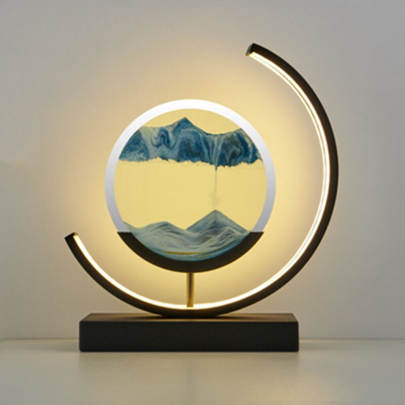 3D-LED-Lampe "Sables du Temps"