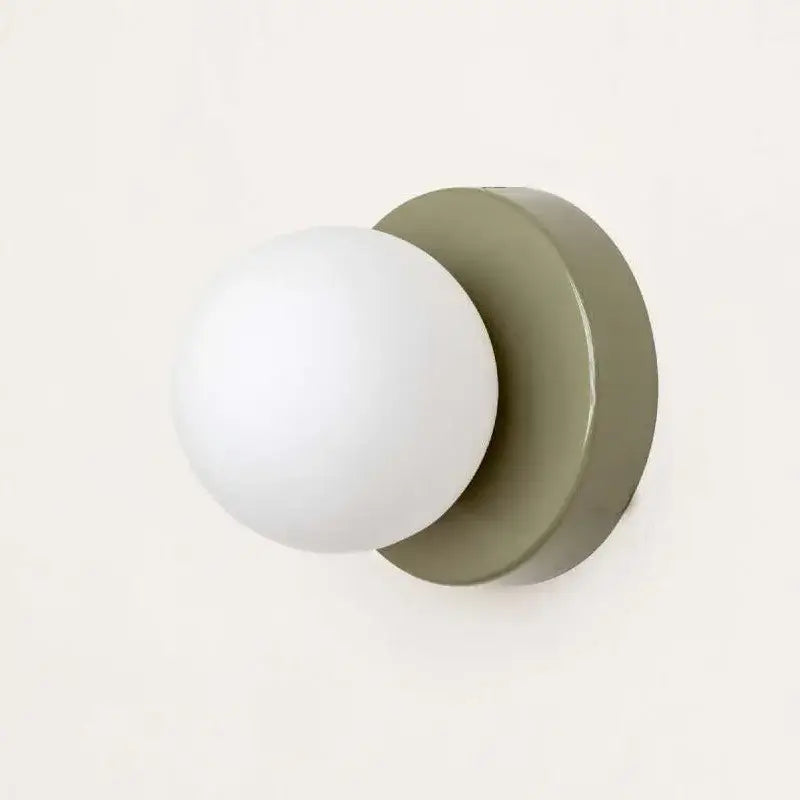 Applique LED Macaron colorée 10/12 cm