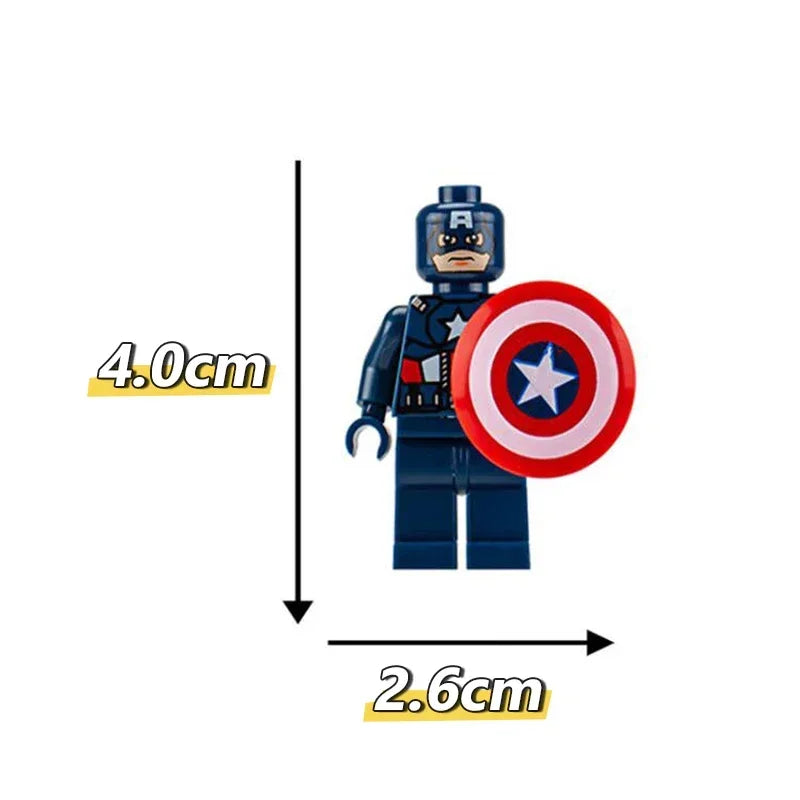 Calendrier de l'Avent de figurines d'action en PVC Marvel 24 pièces - Cadeau de compte à rebours de Noël pour enfants