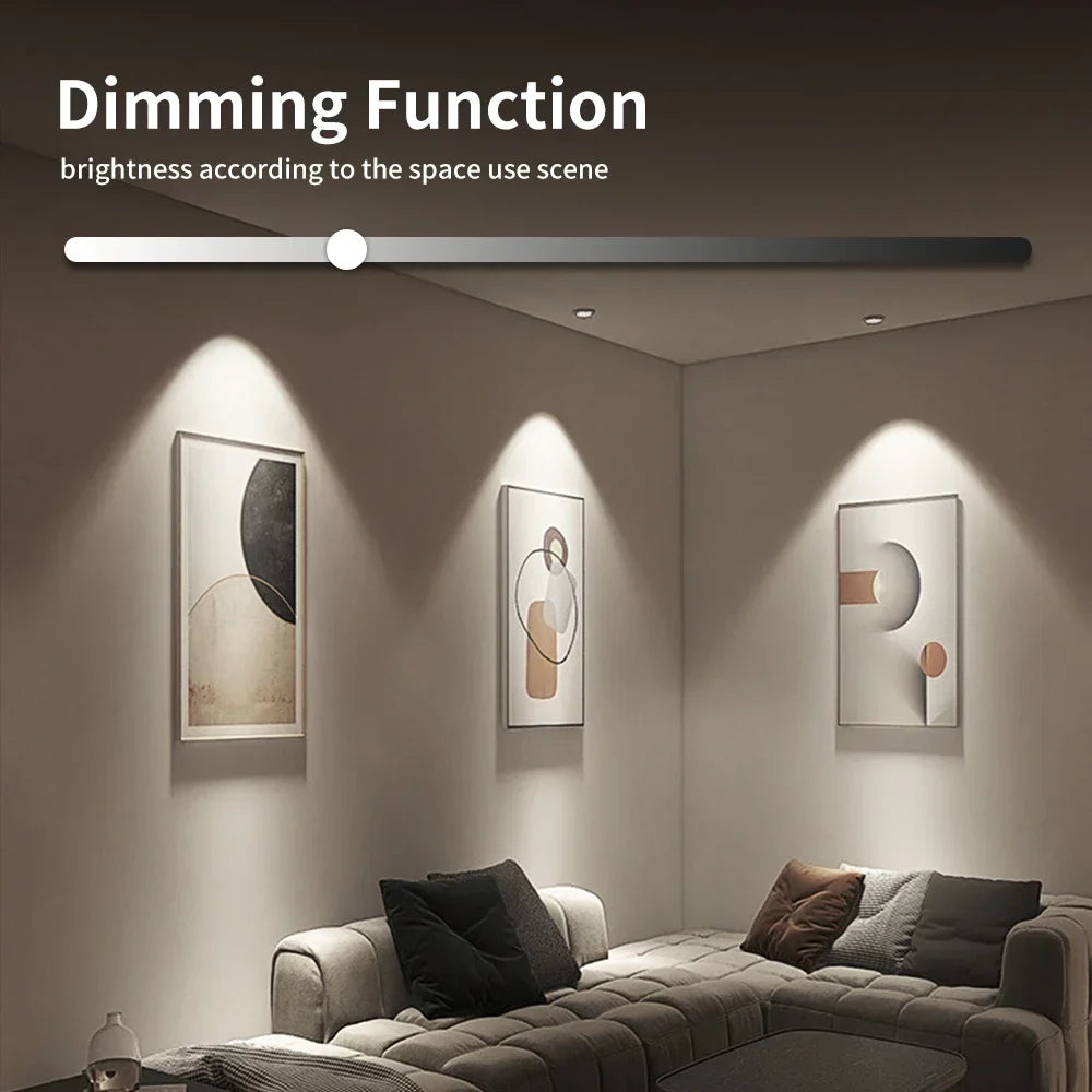 Tuya Zigbee Smart Wireless LED Downlights - RGB Wifi Contrôlé via SmartLife Google Alexa Apps
