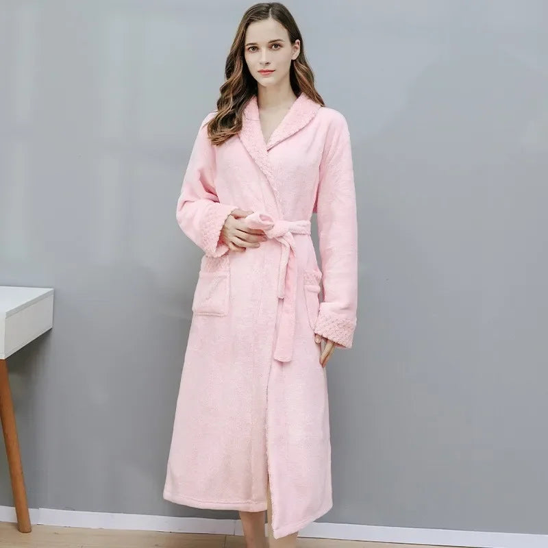 Floroux | Peignoir de douche moelleux et robe de nuit