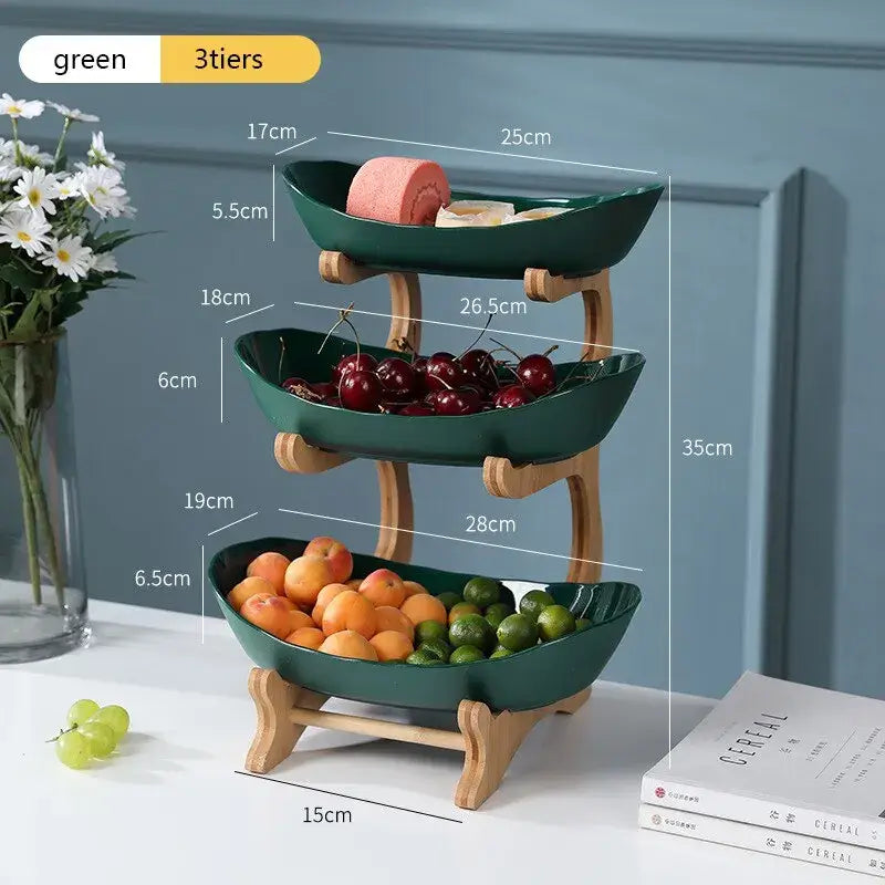 Coupe à fruits empilable élégante - Design compact et durable