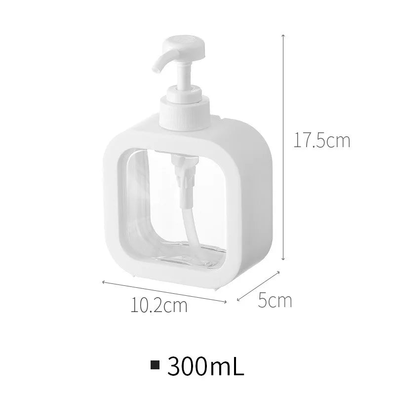 Floroux Nordic Design Distributeur de savon | Accessoire de salle de bain minimaliste | Réutilisable et élégant