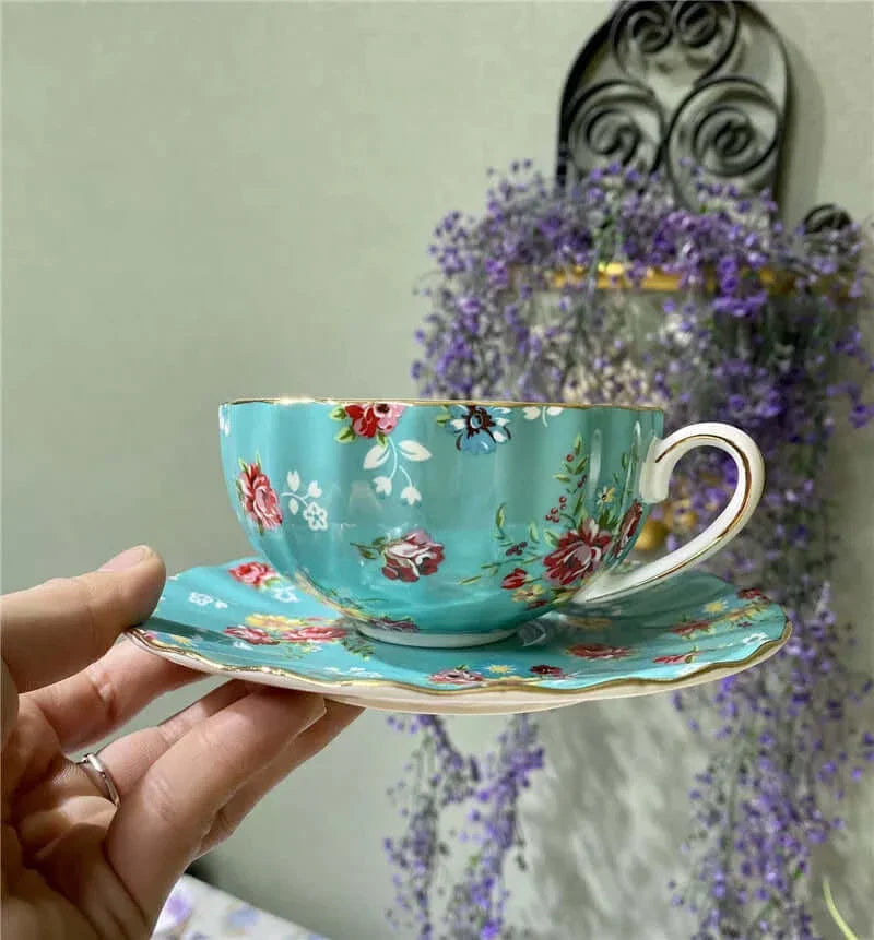 Tasse à café en porcelaine Bone China élégante - Design luxueux et unique