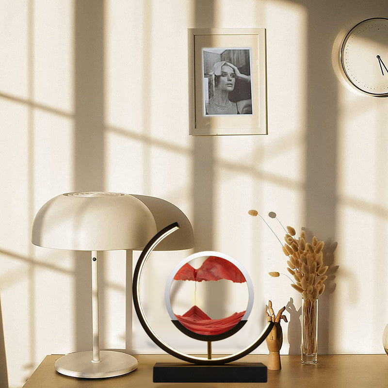 3D-LED-Lampe "Sables du Temps"
