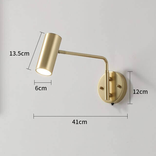 Applique murale LED à bras long Swing