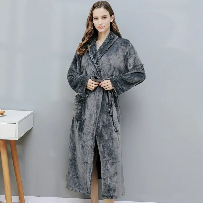 Floroux | Peignoir de douche moelleux et robe de nuit