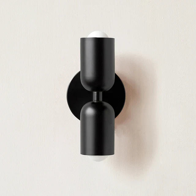 Applique murale double tête nordique minimaliste